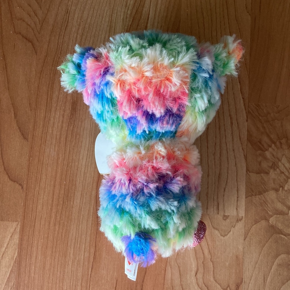TY Beanie Boos Plush Daffodil Rainbow Lamb - Picture 12 of 15